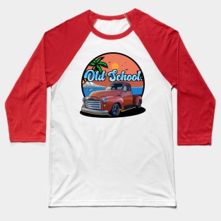 Classic Pickup Truck Baseball T-Shirt